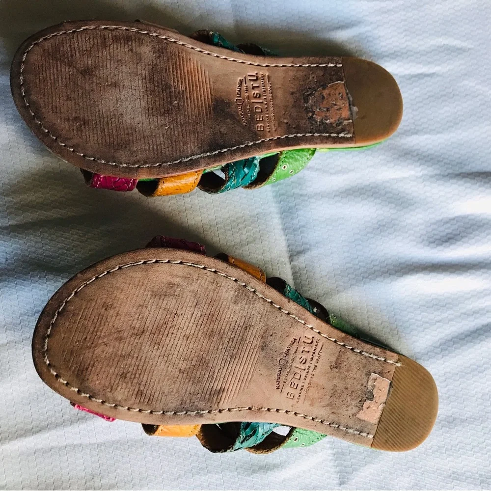 Bed Stu Women's Multicolor Sandals